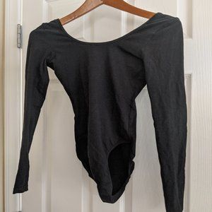 Black American Apparel Bodysuit